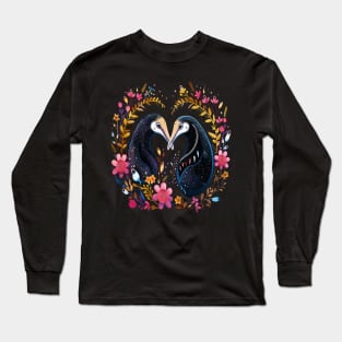 Anteater Couple Valentine Long Sleeve T-Shirt